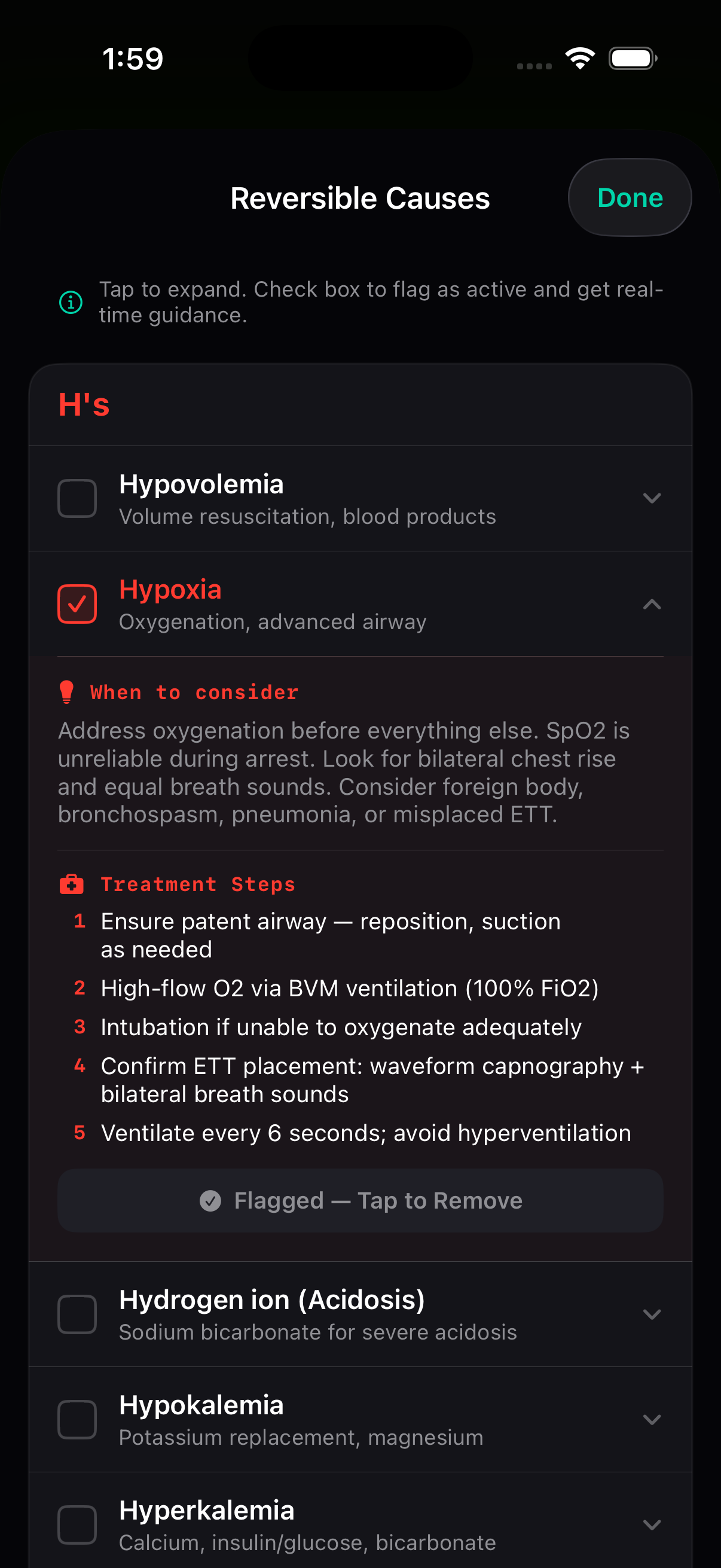 Reversible Causes